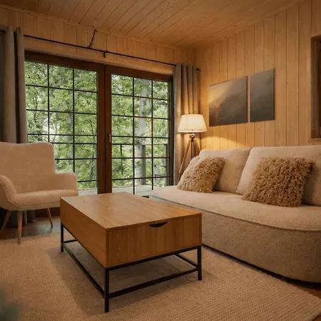 Lesna Przystan Dwupoziomowe Nad Jeziorem