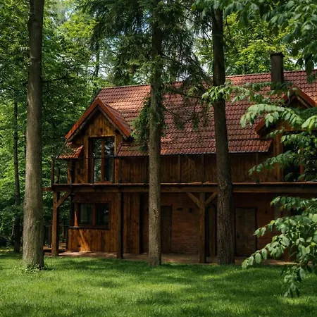 Lesna Przystan Dwupoziomowe Nad Jeziorem