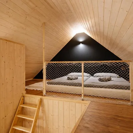 Apartmán Lesna Przystan Dwupoziomowe Nad Jeziorem