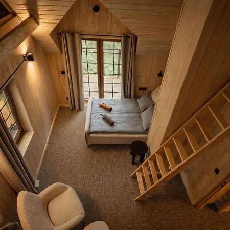 Apartmán Lesna Przystan Dwupoziomowe Nad Jeziorem *